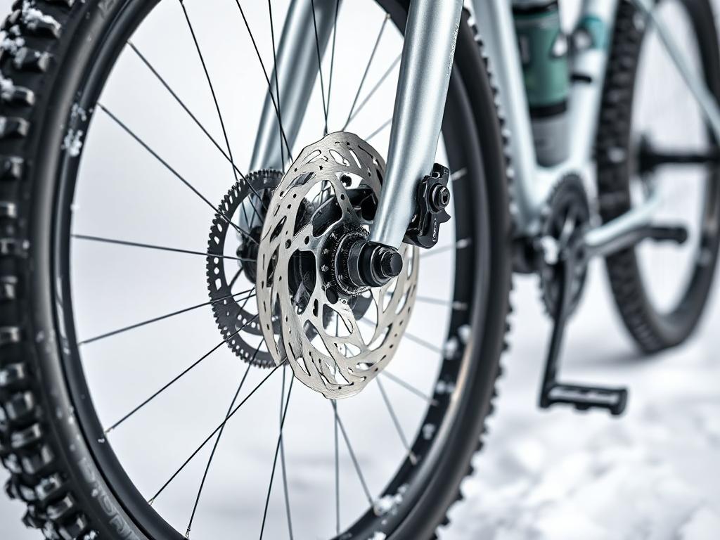 Техническая деталировка зимнего велосипеда