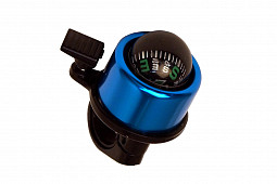 Звонок FL-901 с компасом,алюминий\пластик, диам. 40мм