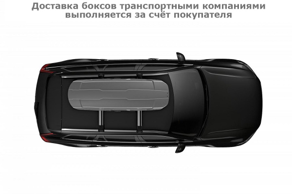 Бокс Thule Motion XT Sport 629600, 189x67,5x43 см, серебристый глянцевый, 300 л