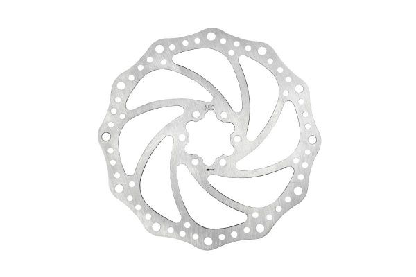 Ротор 180 mm,крепление IS6,серебристый