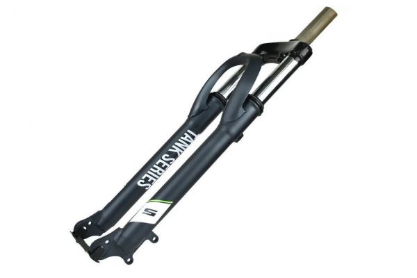 Вилка EASING ES 225-2 29"*1 1\8"Disc безрезьбовая,пружина,стальная,серый\белый,2,85кг